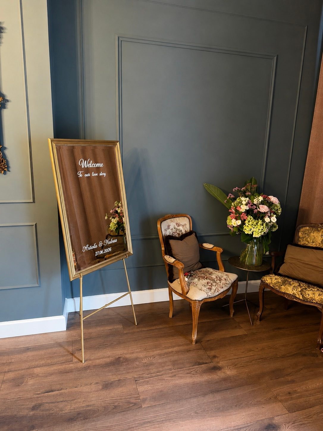 Welkomstdecoratie